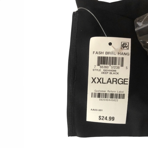 Jenni Black No Show Bandeau Bralette Size XXL - Picture 15 of 16